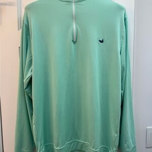 Southern Marsh Mint Green Quarter Zip